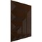Ekena Millwork 19 5/8in. W x 19 5/8in. H Bolt EnduraWall Decorative 3D Wall Panel Covers 2.67 Sq. Ft. WP20X20BTAMB - alternate 3